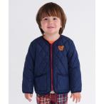 ダウン アウター 抗菌・抗ウイルス ノーカラー キルティングジャンパー キッズ 子供服 男の子 女の子