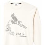 tシャツ 「AIGLE for more trees」 チャリティ グラフィック 長袖Tシャツ #4 メンズ
