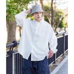 ショッピングシャツ シャツ ブラウス メンズ 限定展開 SUPER BIG L/S レギュラーカラーシャツ/ビッグシルエット/オーバーサイズ