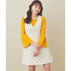 ジャンパースカート ツイードミニジャンスカ