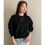 tシャツ 「WEB限定」BEAUTY FORM JERSEY サイドZIP クロップドプルオーバー レディース
