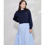 ワンピース クロップド ニット × シャツ ワンピース レイヤード セット