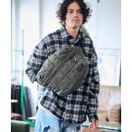 ウエストポーチ ADAMPATEK/square quilt BIG body bag/スクエアキルティングビッグボディバッグ メンズ レディース