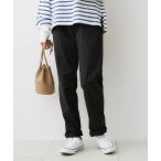 パンツ 綿混ストレッチゆとりシルエットレギパン レディース