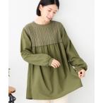 ショッピングチュニック チュニック ケーブルニットドッキングチュニック