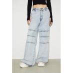ショッピングレディ 夏 ジーンズ デニム デニムパンツ 16 x THROW PAINTER DENIM PT シックスティーン スロー ペインター デニム パンツ レディー