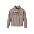 ショッピングハーレーダビッドソン トレーナー スウェット ライズファンネルネックスウェットシャツ レディース