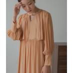 ワンピース ケープライクティアードワンピース