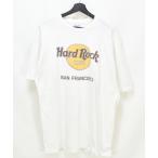 tシャツ 「ヴィンテージ古着」90's Hard Rock CAFE / ハードロックカフェ ロゴ プリントTシャツ USA製 メンズ レディース