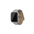 ショッピングバンド レディース Apple Watch レザーバンド「38mm/40mm/41mm， M/Lサイズ」 (アダプター：