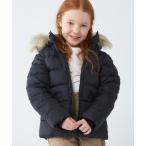 ダウン アウター GIRLS エッセンシャルダウンファーフードジャケット キッズ 子供服 女の子