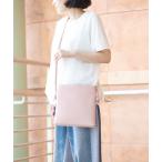 ショッピングポシェット ショルダーバッグ バッグ 「BARCOS/バルコス」シュリンクレザーノットモチーフポシェット レディース