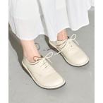 スリッポン 「サスティナブル」レースアップスリッポン レディース