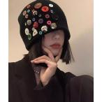 ニット帽 ニットキャップ REMAKE KNITCAP リメイク ニットキャップ ビーニー Y2K レディース メンズ