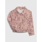 デニムジャケット アウター Gap × Loveshackfancy ウォッシュウェル フローラル アイコンデニムジャケット (幼児) キッズ 子供服