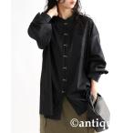 ショッピングストライプ シャツ チャイナ風ストライプシャツ メンズ レディース