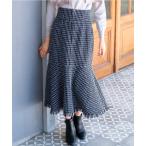 ショッピングツイード スカート ツイードローフレアスカート/MM337207