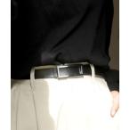 ショッピングベルト ベルト 「牛革」メンズレディース兼用細めスクエアバックルレザーベルト レディース メンズ