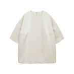 ショッピングサテン tシャツ 「CLANE/クラネ」PADDED SATIN TOPS/パデットサテントップス レディース
