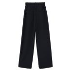 パンツ 「CLANE/クラネ」RIB STRIPE TUCK PANTS/リブストライプタックパンツ レディース