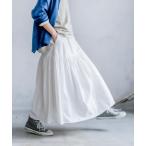 スカート ちょっぴりティアードスカート