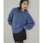 ニット セーター 「ロングセラー！」ミックスブークレニット レディース