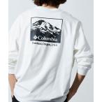 tシャツ Tシャツ 限定展開 Columbia×FREAK'S STORE/コロンビア 別注 インペリアルパーク バックプリント ロングスリーブTシャ