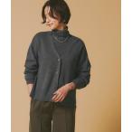 ニット セーター 「RASW」綿シルクタートルネックニット レディース