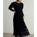 ワンピース モールレースドレス