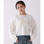 トレーナー  カレッジショートスウェット キッズ 子供服 女の子