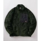 ブルゾン アウター 「71」「LOGOS PARK/ロゴス パーク」ワンポイントロゴ プリントデザイン 裏地付きシャギー ボアフリースジャケット メン