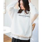 スウェット WEGO/【23年秋冬新作】クルーネックスウェット【WEB限定】