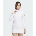tシャツ Frost Guard 保温 キルトコンビネーション タートルネック 長袖シャツ「adidas Golf/アディダスゴルフ」 レディース