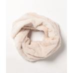 ネックウォーマー スヌード 「KANGOL/カンゴール」配色　ファー　スヌード レディース