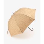 ショッピング傘 傘 レオパードプリント長傘 雨傘 レディース