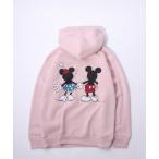 パーカー Disney（ディズニー）キャラクター後ろ姿バックプリント スウェットトレーナーパーカー（裏起毛）/モンスターズインク・くまのプーさん・チッ