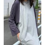 ワンピース ビッグスリーブ ラグランTシャツワンピース