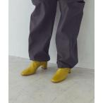 ブーツ FABIO RUSCONI / GABRY round toe chunky heel color boots(ラウンドトゥチャンキーヒールカ
