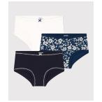 ショーツ ジュニアショーツ ハイウェストショーツ３枚組