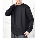 tシャツ SHIPS any: スムースコットン クルーネック Tシャツ (ロンT) メンズ