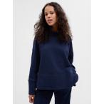 スウェット 24/7 スプリットヘム ヴィンテージ ソフト タートルネック プルオーバー レディース