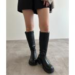 ブーツ 厚底ロングブーツ「ZOZOTOWN限定アイテム」 レディース