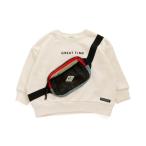 スウェット ボディバッグドッキングトレーナー キッズ