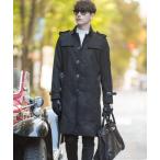 トレンチコート コート GHIRLANDINA(ギルランディーナ) シングル トレンチコート メンズ レディース