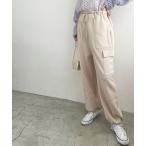 ショッピングカーゴパンツ カーゴパンツ やわらか素材カーゴパンツ レディース