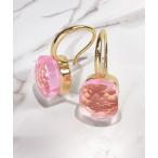 ピアス blackdia ocean クォーツピアス レディース