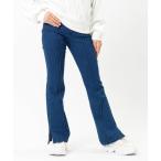 パンツ スタイルアップロゴフレアパンツ キッズ 子供服 女の子