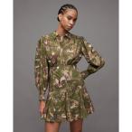 ワンピース KEELEY PEGGY FLORAL PRINT MINI DRESS | KEELEY PEGGY フローラル プリント ミニ ドレス