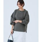 トレーナー スウェット 「RASW」ランタンスリーブダンボールプルオーバー レディース