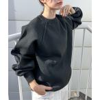 ニット セーター 「ハンドウォッシャブル」スウェットライクスムースニット レディース